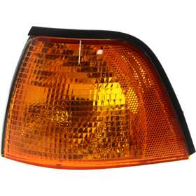 Llx-bm2520102-cl360a73 Karparts360 For Bmw 328i 1996 1997 1998 Turn Signal/corner Light Driver Side Amber Lens