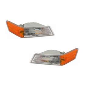 Llx-pair-ch2526102-cl360a70 Karparts360 For Jeep Patriot 2007-2017 Turn Signal/parking Light Driver&passenger Side Pair