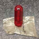 34752 Kd20 Sae P2-1 Red Plastic Oval Marker Light Lamp Lens Ls Nos