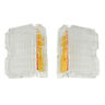 L72an2 Dynacorn Chevelle Front Parking Light Lamp Lenses Clear Pair