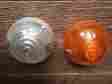 L760 Lucas Lep Clear And Amber Turn Signal Lens Land Rover Series 2 2a