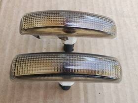 Da7611 Land Rover Lr2 / Lr3 Lr4 Smoked Indicator Lamps Without Range Bulbs Set Of 2 Oem