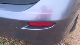 168.mz1m07 Mazda Rear Bumper Mounted Reflector Light Lamp 5 2007 Side Marker 1694865