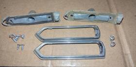Mopar 3798280 1975-79 Chrysler Lebaron Cordoba Opera Light Bezels