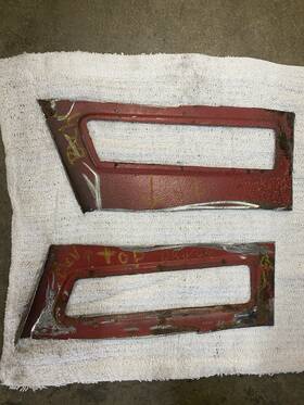 4-da-71 Mopar 1970-71 Dart Swinger Both Rear Side Marker Light Panels Ships Free 4-da-71 Mopar 1970-71 Dart Swinger Both Rear Side Marker Light Panels Ships Free