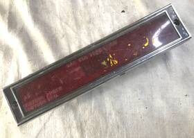 4267022 Mopar 1974-1978 Plymouth Dodge Chrysler C Body Red Sidemarker Lamp Reflector