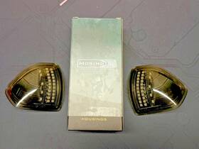 Morimoto 840203379387 Xb Led Mirror Lights Ram 09-18 / Top Corner Set Smoked Sequential