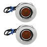 Mp4151-2 Trim Parts Front Curved Amber Side Marker Light Set Satellite