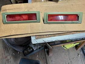 C8zb-15a436-c Mustang 1968 Rear Side Marker Reflector Pr