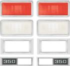 N5023 N5024 Oer Chevy Ii Nova Impala Side Marker Lamp And Bezel