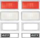 N5026 Oer Chevy Ii Nova Impala Side Marker Lamp And Bezel
