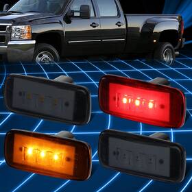 Newpoint Motor Npm63240 Open-box For 10-17 Ram Truck 3500 4x Led Dually Fender Marker Light Replacement