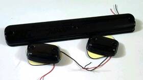 Na952  Nilight Led Cab Marker Lights 3pcs For 2007-2014 Silverado Sierra 1500 2500 3500