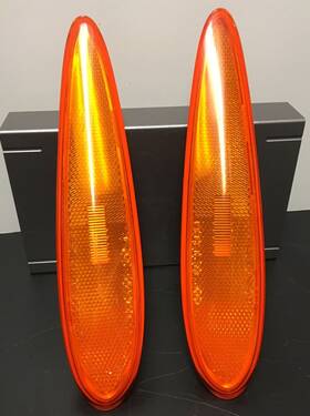 26180-2y910 Nissan 00-02 Maxima I30 Front Right Left Passenger Driver Amber Sidemaker Lights