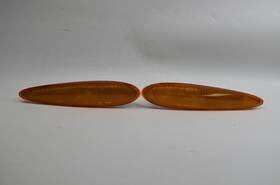 Nissan 26184-2y910 2000-2003 Maxima Front Left And Right Side Marker Lens Oem