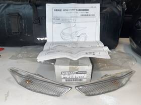 B61f0-al500 Nissan Oem Jdm G35 Sedan Clear Bumper Corner Lights Skyline 350gt