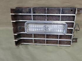 319874 Oem 1967 Cadillac Deville Right Grille Extension And Marker Light Gm