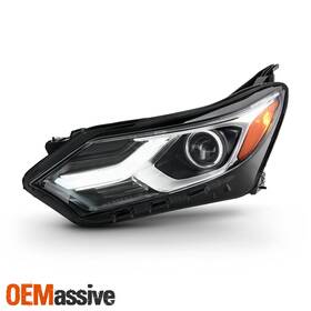 84428285 Oemassive For 2018-2020 Chevy Equinox Hid / Xenon Led Drl Chrome Headlight Driver Left