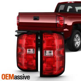 Gm2801293 Oemassive For 2014-2019 Silverado 1500 2500hd 3500hd Sierra 3500 Hd Tail Lights Pair Lh Rh