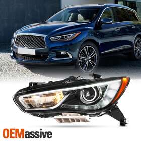 In2502185 Oemassive For 2016-2018 Qx60 Led High/low Beam Drl Projector Headlight Driver Non-afs