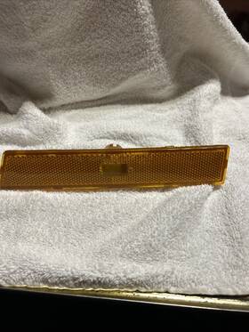 16503637 Oldsmobile Oem Gm Left Front Side Marker For 1985 86 87 Ciera 16503637 Oldsmobile Oem Gm Left Front Side Marker For 1985 86 87 Ciera