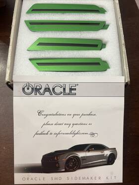 Oracle Lighting 3124-020 Green Tinted Led Side Marker Light Set For 5th Generation Camaro