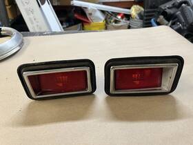 D0ob-15a467-c Original Equipment Fomoco 1970 1971 Ford Torino Rear Marker Light Assemblies Pair Oem 70 71