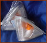 P1872 Pv Alfa Romeo Milano Pair Front Lamps