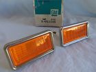 911045 Parts Corvette Side Gm Color Amber Marker 1968 69 Oem Nos Fender Lights