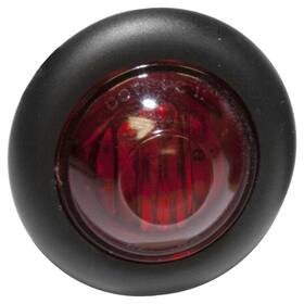 M181r Peterson Manufacturing - 3/4in Red Pc Rated Clearance/side Marker. Blunt