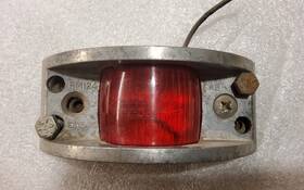 Pm124-15 Peterson Manufacturing Pm124 Vintage Red Clearance Stop Tail Signal Marker Light