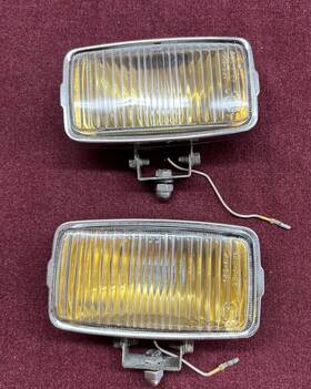 Sae-fy-85 Peterson Mfg Pm-521 Vintage Fog Light Spot Chrome X 2 - Read Description
