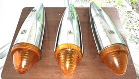 Pm-117-251 Peterson 3 1987 Beehive Torpedo Amber Cab Marker Lights
