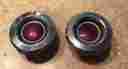 Pir68d Mopar Dodge 1968 Red Side Marker Lights Turn Signals W Curve Dart Superbee Charger