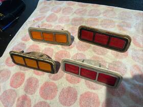 Plymouth 3479007 1971 Mopar B Body Rear Side Set 71 Bezel Road Runner Gtx Satellite Front /