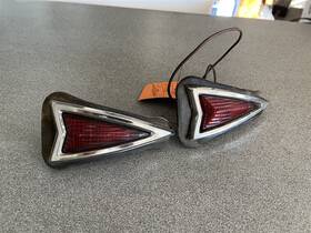 G23-sae Pontiac 1968 1969 Lemans Gto Rear Marker Light Pair Oem 68 69 G23-sae Pontiac 1968 1969 Lemans Gto Rear Marker Light Pair Oem 68 69