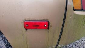 168-51153l Porsche Driver Left Rear Side Marker Fits 78-83 928 23784