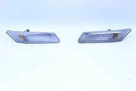 98763103301-24104 Porsche 2006-2008 911 997 Boxster Cayman Side Marker Light Pair Set Clear