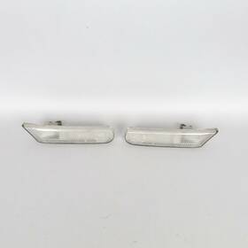 99663103701-25043 Porsche 1997-2004 911 996 Boxster 986 Side Marker Light Left Right Pair Clear