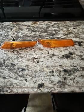 Porsche Oem Rb-337bw Led Side Marker Lights For 05-12 911 997 987 Cayman Boxster