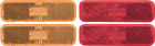 R5014 Oer Chevy Camaro Front And Rear Side Marker Lamp Set