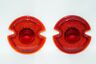 14160 Red Igc Taurus Nos Glass Round Lens Marker Light Vintage