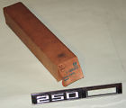 3954542 Rh Nos Front Chevrolet 250 Chevelle Bezel Chrome 1969 Marker