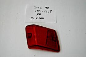 Smr144 Saab 1974 99 Rear Side Marker Light Lens Rh Right Oem