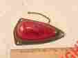 Sae-p-69 Vintage Trailer Pathfinder Red Plastic Teardrop Light Assembly 662