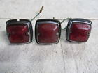 L2716 Sae Pi 67 Koito Vintage Red Side Marker Lights Volt