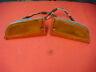 Sae-pi-71mg Fomoco Mustang Pair Of Front Park Lights Mach Fastback Coup