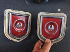Pia71y Sae Chrysler Imperial Rear Side Marker Lights As Is