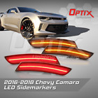 Sm-007-s Optix Chevy Camaro Smoked Led Side Marker Light 810347037603