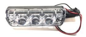 Rect-13ls Tomar Amber Single Color Led Indicator Light Used